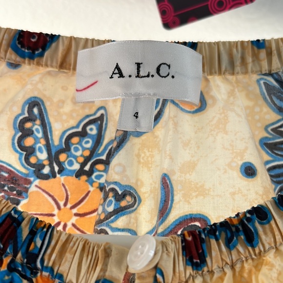 22) A.L.C. Myra Dress sz 4 - Picture 5 of 12